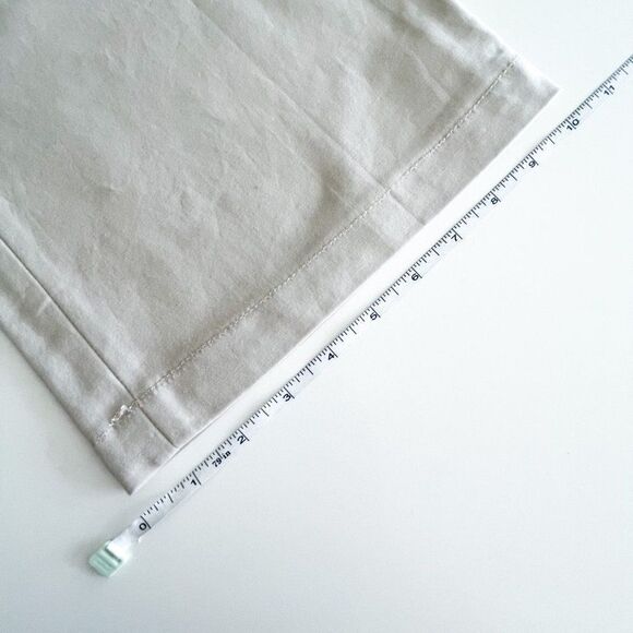 Banana Republic Womens Martin Fit Trouser Pants Stone Beige Size 8L Long - Picture 6 of 10